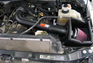 Ford F-250 SD Performance Air Intake - K&N Engineering - High Flow - Black - `07-`08